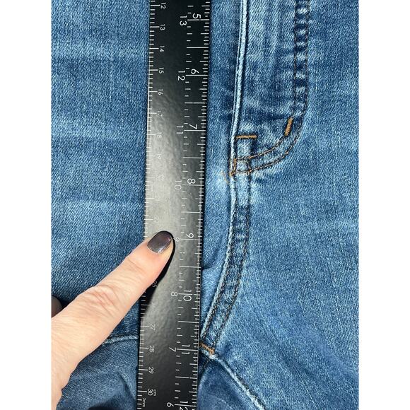 Madewell 10" High-Rise skinny crop jeans, size 29 - Picture 8 of 11